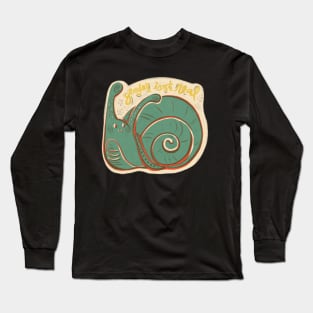 Gender isn’t real snail Long Sleeve T-Shirt